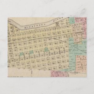Shakopee, Scott County, Minnesota Briefkaart
