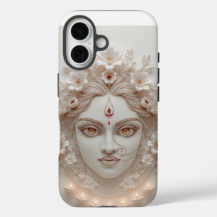 Shakti Within - Minimal Devi Illustration iPhone 16 Hoesje