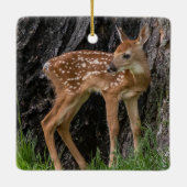 Shaky Legs Fawn Keramisch Ornament (Achterkant)