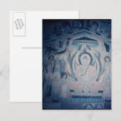 Shakyamuni Buddha prediken Briefkaart (Voorkant / Achterkant)