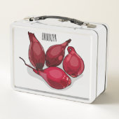 Shallot cartoon illustratie (Achterkant)