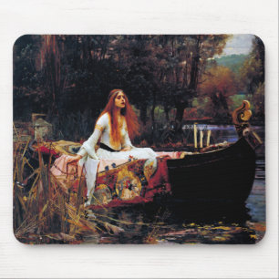 Shallot op Boat JW Waterhouse Fine Art Muismat