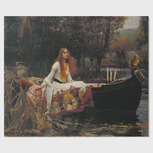 Shallot van John William Waterhouse Cadeaupapier (Vlak)