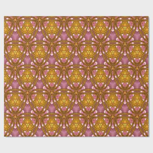 Shallow Creek Past Time Patroon Chic Cadeaupapier (Vlak)