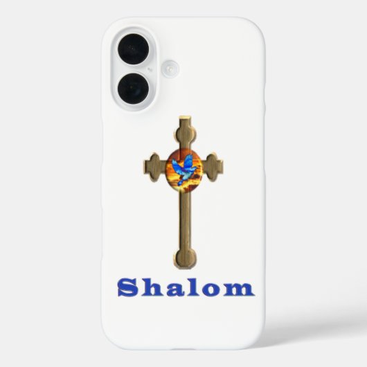 Shalom Case-Mate iPhone Case (Achterkant)