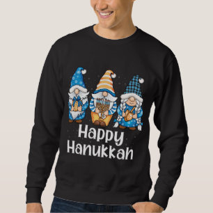 Shalom Gnomes Jew Hanukkah Chanukah Jewish Holiday Trui