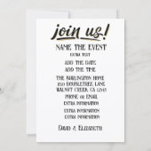 SHALOM INVITATION (Dos)