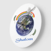 Shalom Large Clock Grote Klok (Hoek)