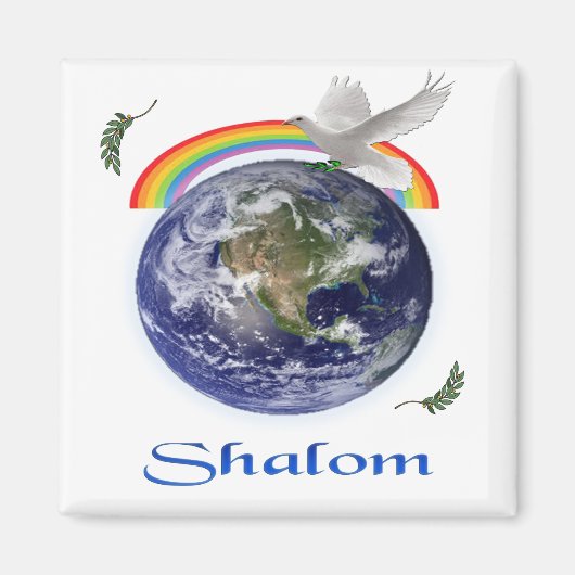 shalom magneet (Voorkant)