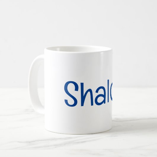 Shalom Mug (Devant gauche)