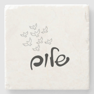 Shalom-onderzetter Stenen Onderzetter