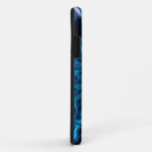 Shalom op Blue Fractal Case-Mate iPhone Case (Achterkant/rechts)