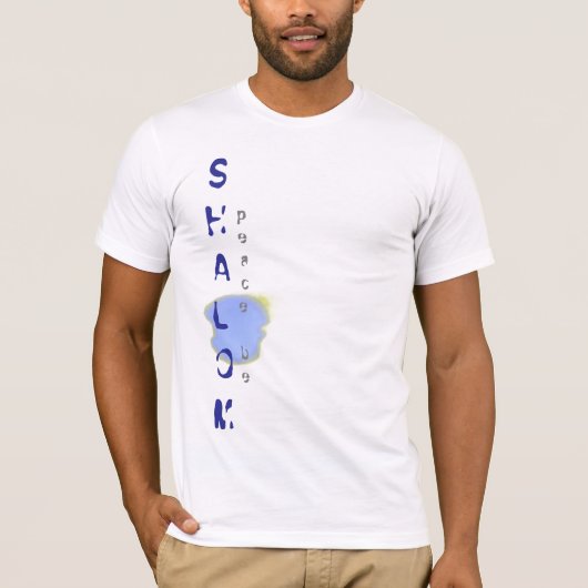Shalom- Paix soit : T-Shirt (Devant)