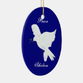 Shalom-Peace Dove Ornament (Rechts)
