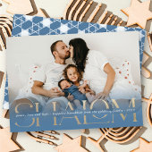 Shalom Peace Love Light Carte photo Hanoukka moder