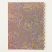 Shalom Pink & Gold Planner (Achterkant)
