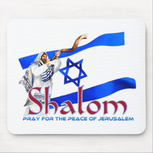 SHALOM Pray for Peace of Jeruzalem Muismat