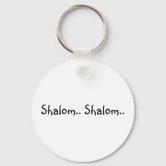 Shalom. Shalom. -Sleutelhanger Sleutelhanger