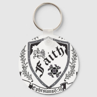 Shalom Shield of Faith Sleutelhanger