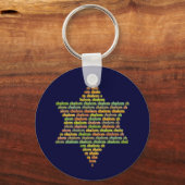 Shalom Sleutelhanger (Voorkant)