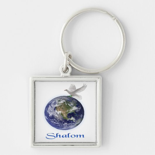 Shalom Sleutelhanger (Voorkant)