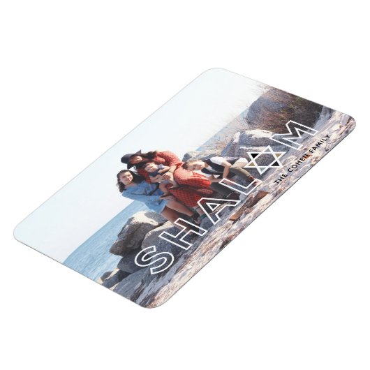 Shalom Star Hanoukka Magnet (Côté Gauche)