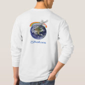 shalom t-shirt (Achterkant)