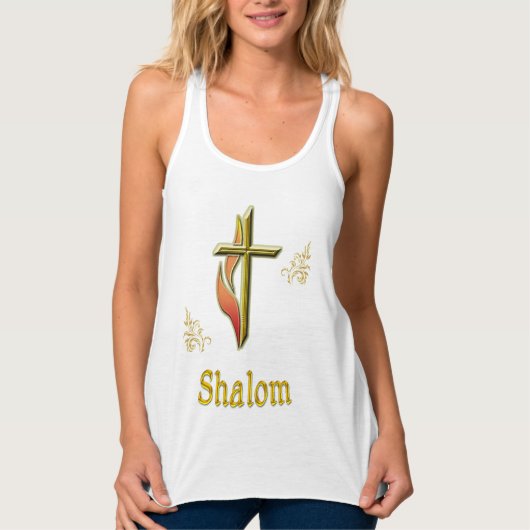 Shalom Tanktop (Voorkant)