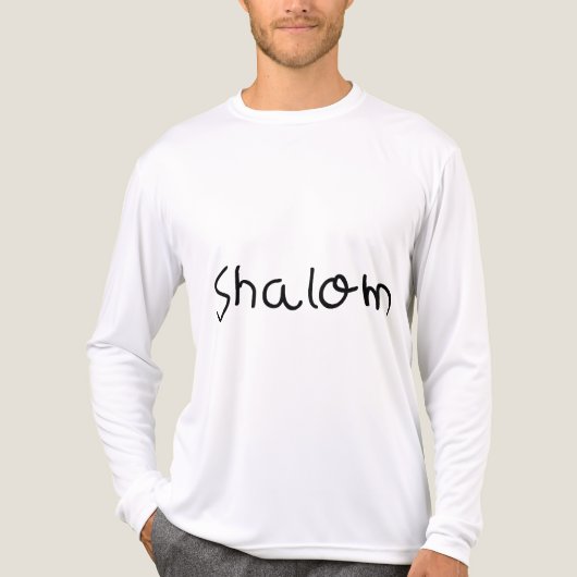 Shalom Tri-Blend Shirt (Voorkant volledig)