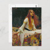 Shalott op het water briefkaart (Voorkant / Achterkant)