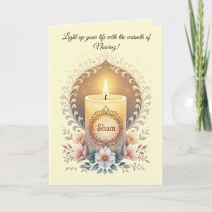 Sham Symbool van Licht en Vernieuwing in het Perzi Kaart