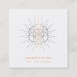 *~* Shaman Cosmic Alchemy Sacred Geometry Vierkante Visitekaartje