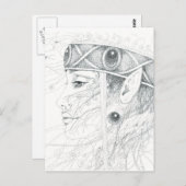 Shaman-engelgids Briefkaart (Voorkant / Achterkant)