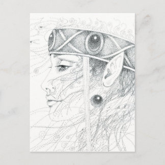 Shaman-engelgids Briefkaart