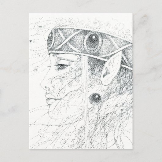 Shaman-engelgids Briefkaart (Voorkant)