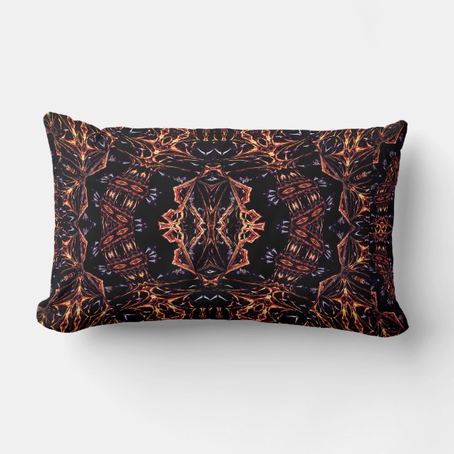 Shaman esprit Abstrait Art Throw Coussin (Recto)