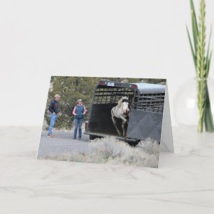 Shaman Jumping to Freedom 5x7 Wenskaart Kaart