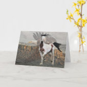 Shaman la carte de voeux de la légende (Fleur jaune)