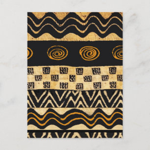 Shaman-ontwerp van Afrikaanse stammen Briefkaart