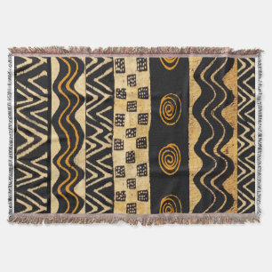 Shaman-ontwerp van Afrikaanse stammen Deken