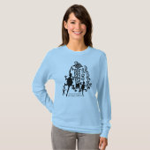 Shaman Petroglyph - Coso Range, California T-Shirt (Devant entier)