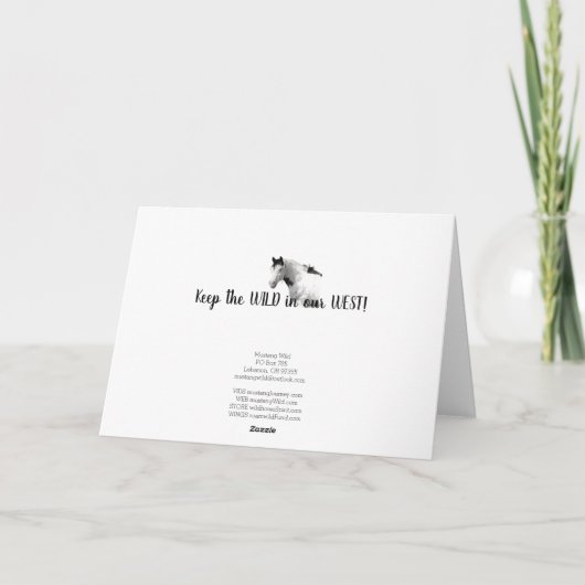 Shaman Petroglyphs & Feather WildCards Bedankkaart (Achterkant)