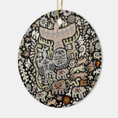 Shaman Peyote Ritual Keramisch Ornament (Links)