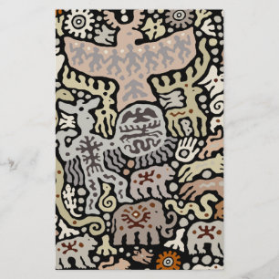 Shaman Peyote Ritueel Briefpapier