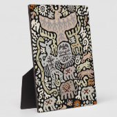 Shaman Peyote-ritueel Fotoplaat (Zijkant)