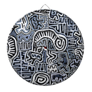 Shaman Peyote Ritueel Mola Dartbord