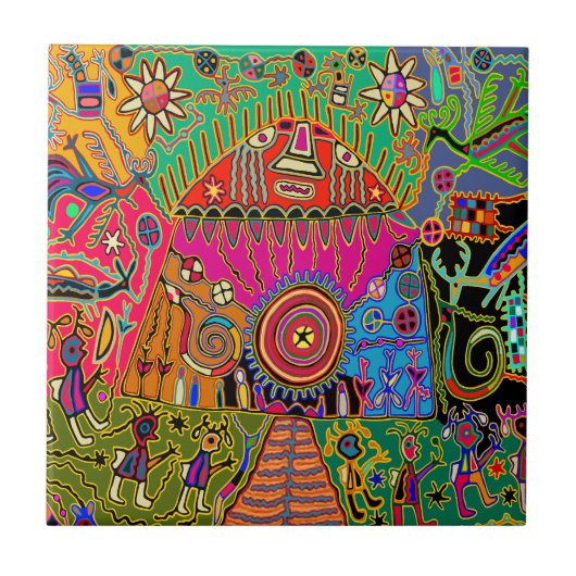 Shaman Spirits Tegel Tegeltje (Voorkant)