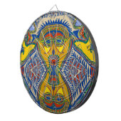 Shaman Tribal Mask Dartbord (Voorkant Rechts)