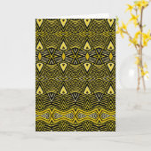 Shaman Tribal Shield Kaart (Gele Bloem)