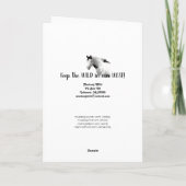 Shaman WildCard Carte de remerciements (Dos)